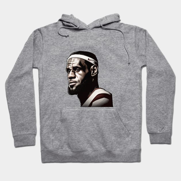 Lebron King James Hoodie by KOTYA